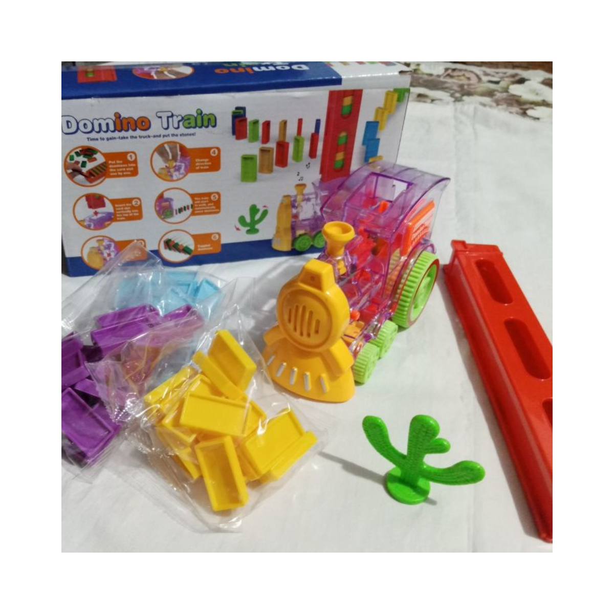 DominoTrain™-Tren Organizador De Fichas