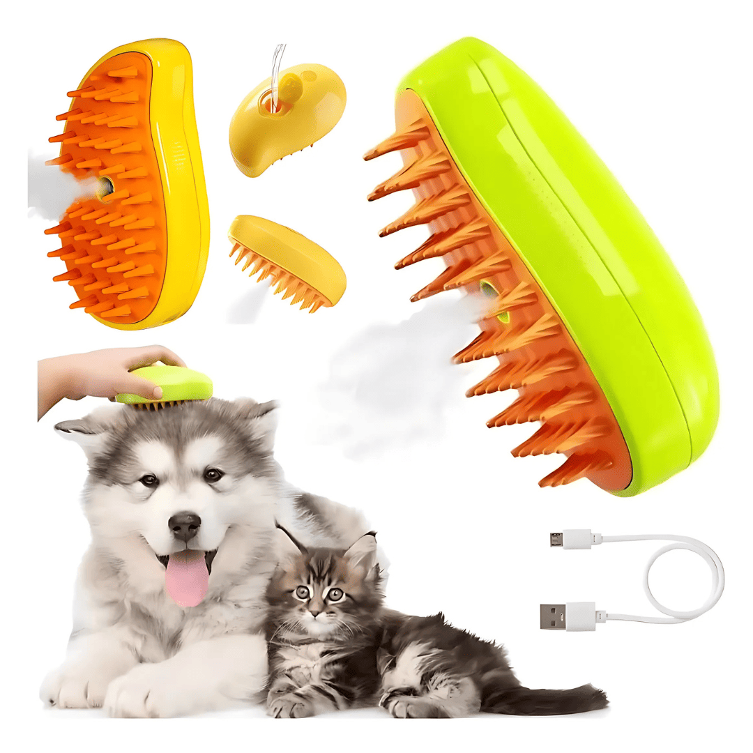 PELUVAPOR™-CEPILLO VAPOR MASCOTA